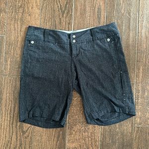 Lululemon Swim women’s black grey stretch board shorts